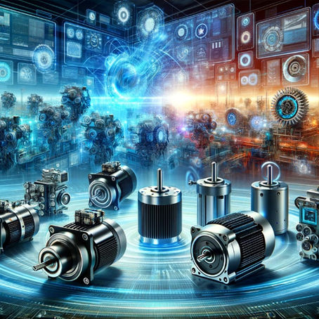 Servo-Motores, Inversores de Frequência e Motores de Passo: Características, Funções e Usos na Indústria