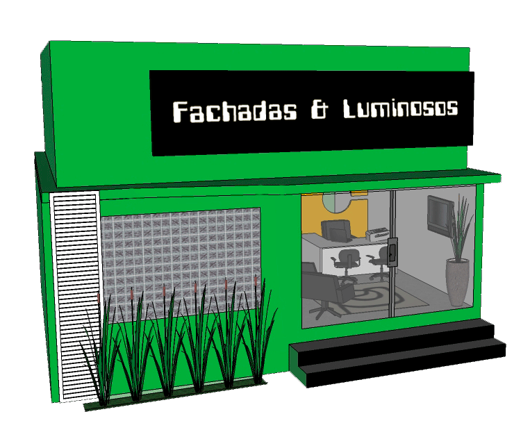 Fachadas e Luminosos