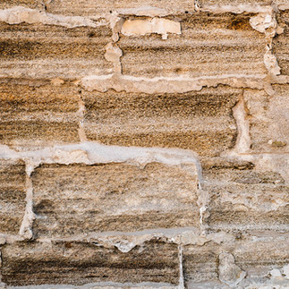 Coquina walls at Castillo de San Marcos