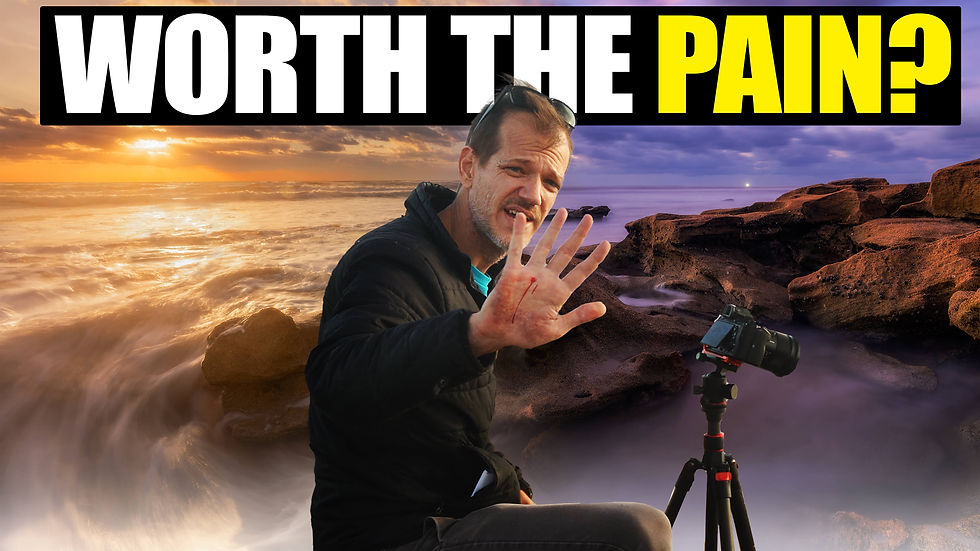 Florida Beach Photography VLOG about Long exposures during blue hour and sunrise.