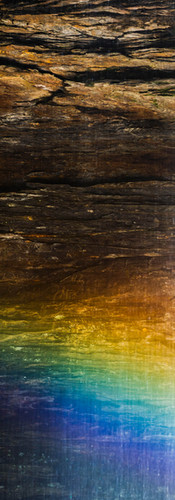 Moore Cove Falls Rainbow North Carolina