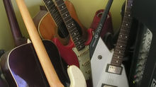 A few guitars used on Melodyhead's debut EP "Petri Dish"