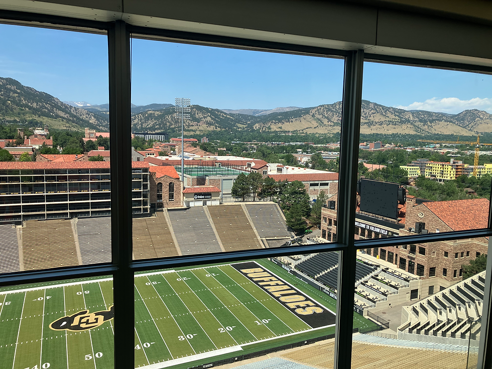 University of Colorado |Folsom Field | Presidential Suite