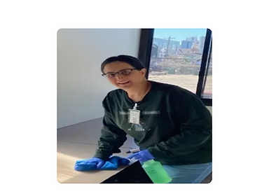 Lisa Ragsdale - owner of AlphaGreen Cleaning