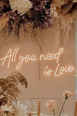 LED Schil All you need is Love