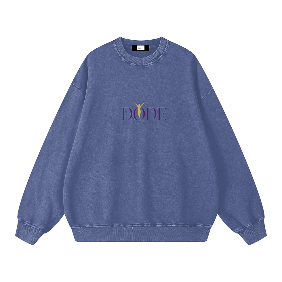 Thumbnail: Snow Washed Oversized Sweatshirt