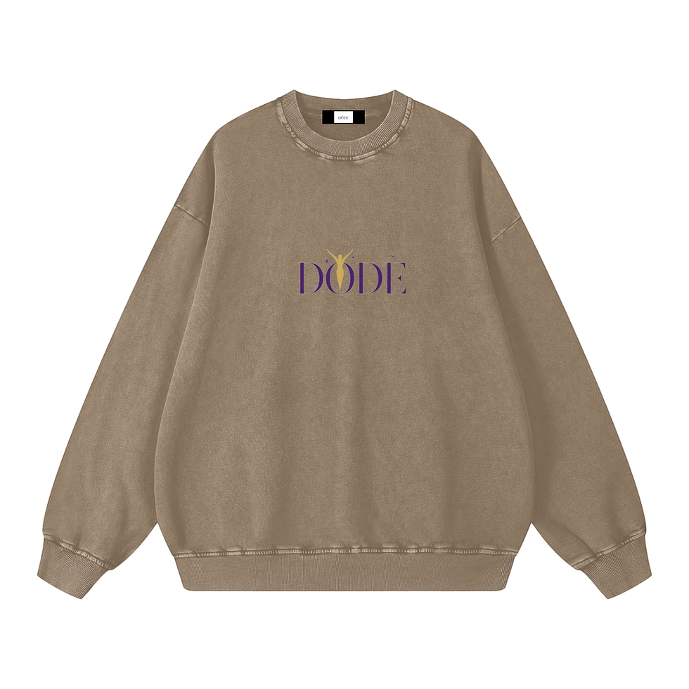 Thumbnail: Snow Washed Oversized Sweatshirt