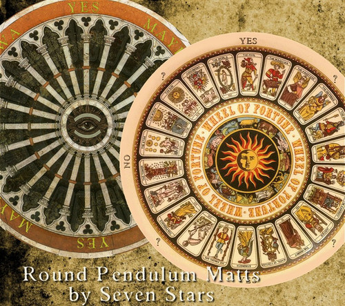 SMALL PENDULUM MATS | Tarot by Seven, LLC