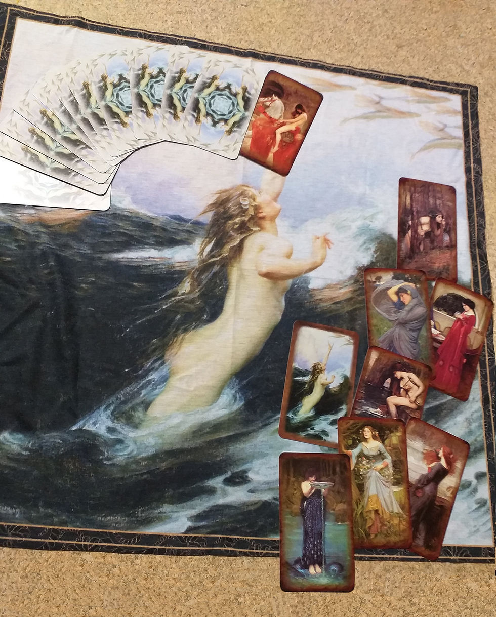 Thumbnail: John Waterhouse Oracle Deck