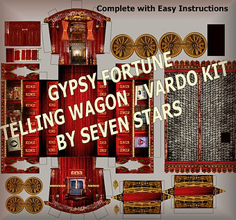 Gypsy Fortune Teller Wagon Download Kit