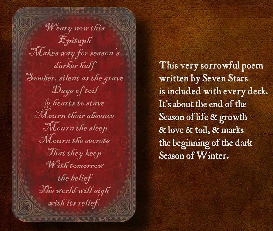 Thumbnail: DECK OF SORROWS LTD - 2016 SAMHAIN TAROT