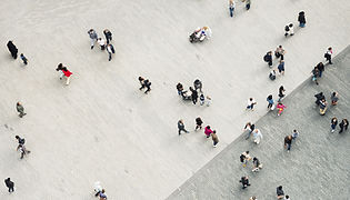 Pedestrians from an Ariel View