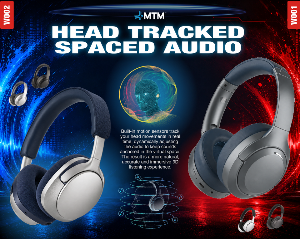 HEAD TRACKED HEADSETS