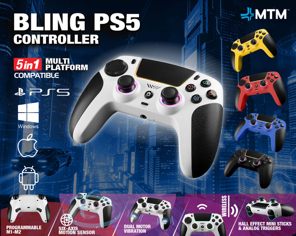 PS5 BLING CONTROLLER