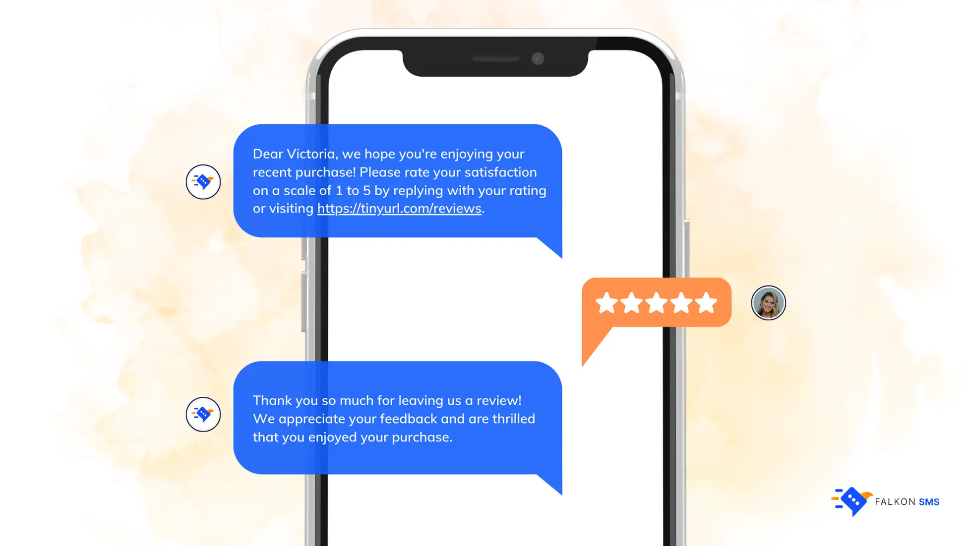 getting product reviews using text marketing
