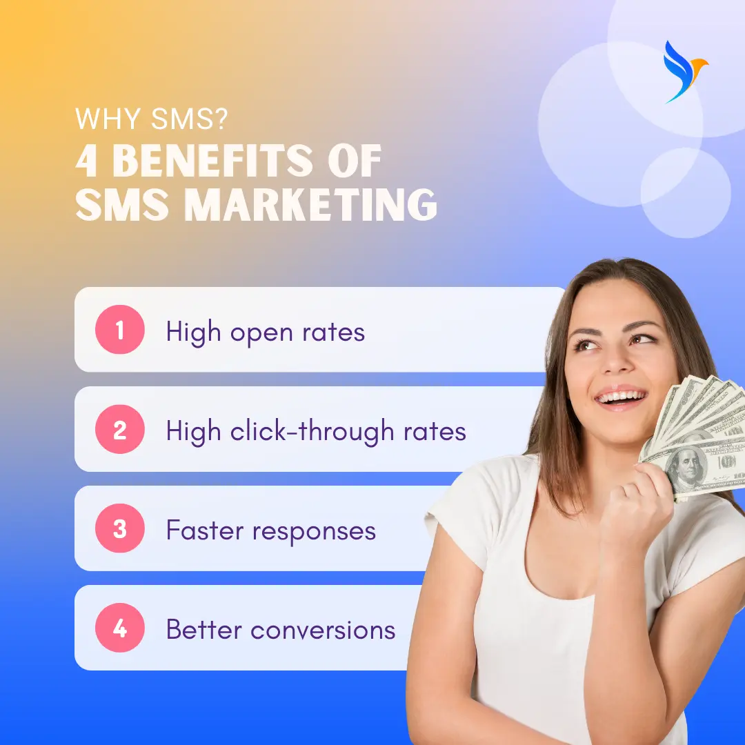 Benefits of SMS marketing