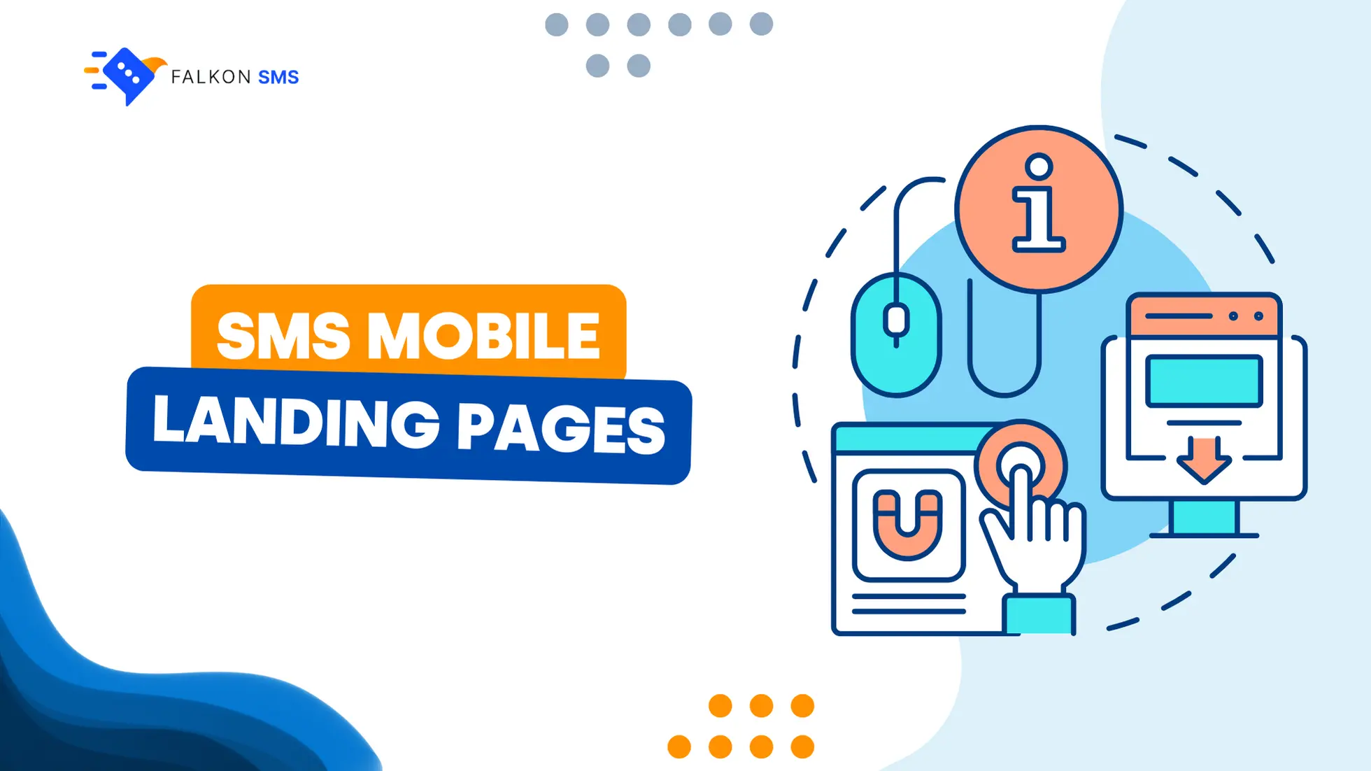 SMS landing pages
