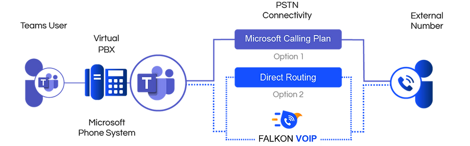 Direct routing for MS Teams