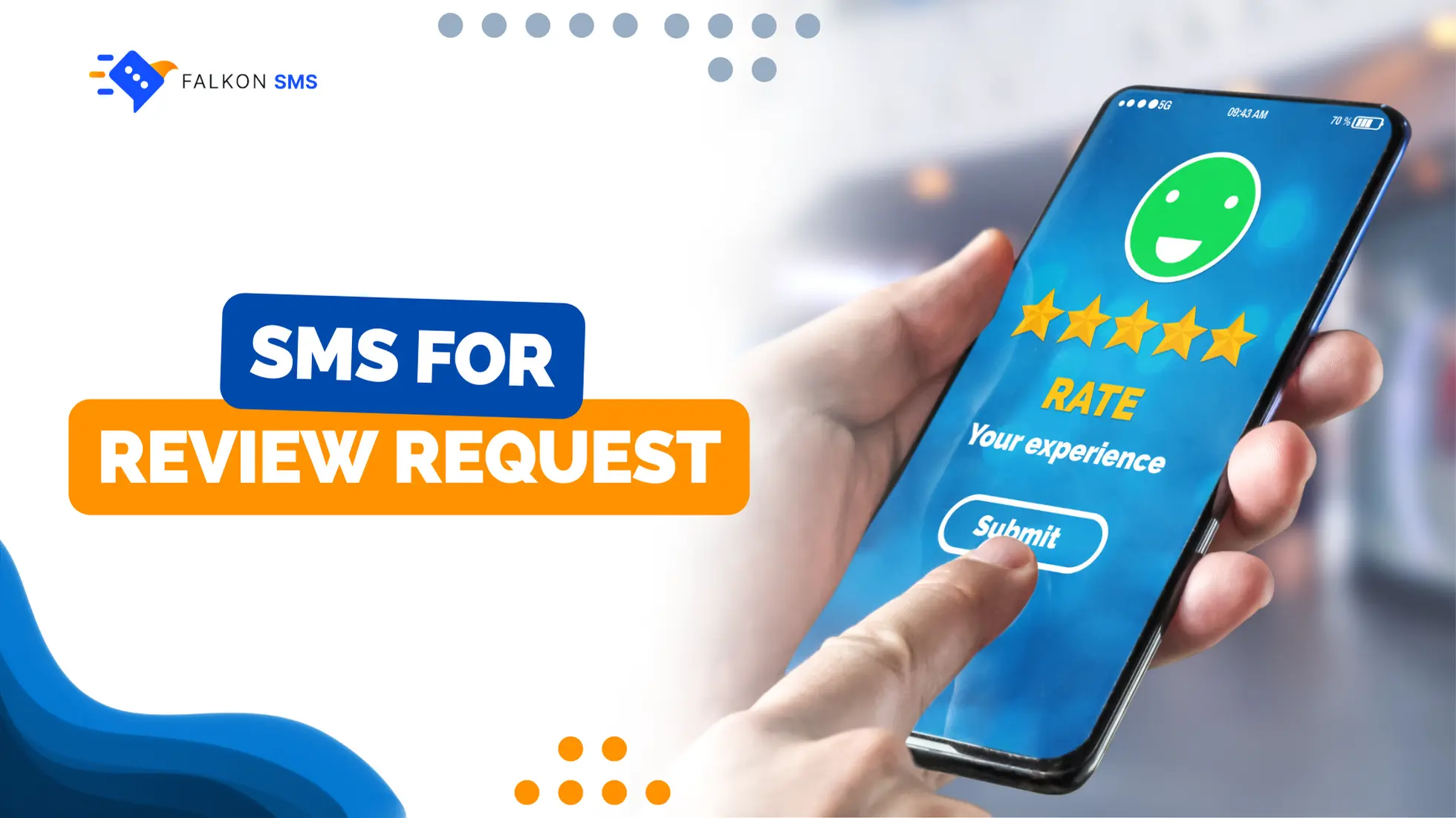 SMS for review request