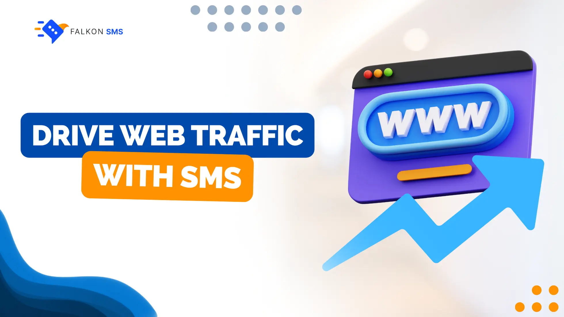 How to skyrocket web traffic using SMS