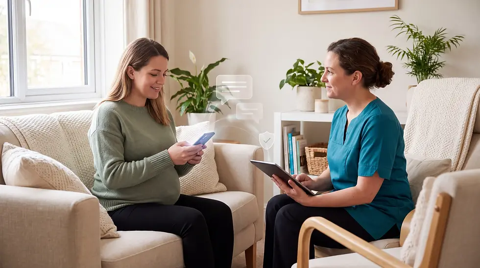 How Text Messaging for Birth Centers Supports Families