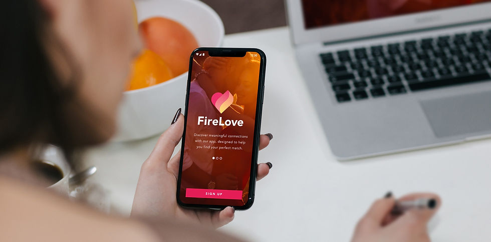 Thumbnail: FireLove Logo Intro App Design
