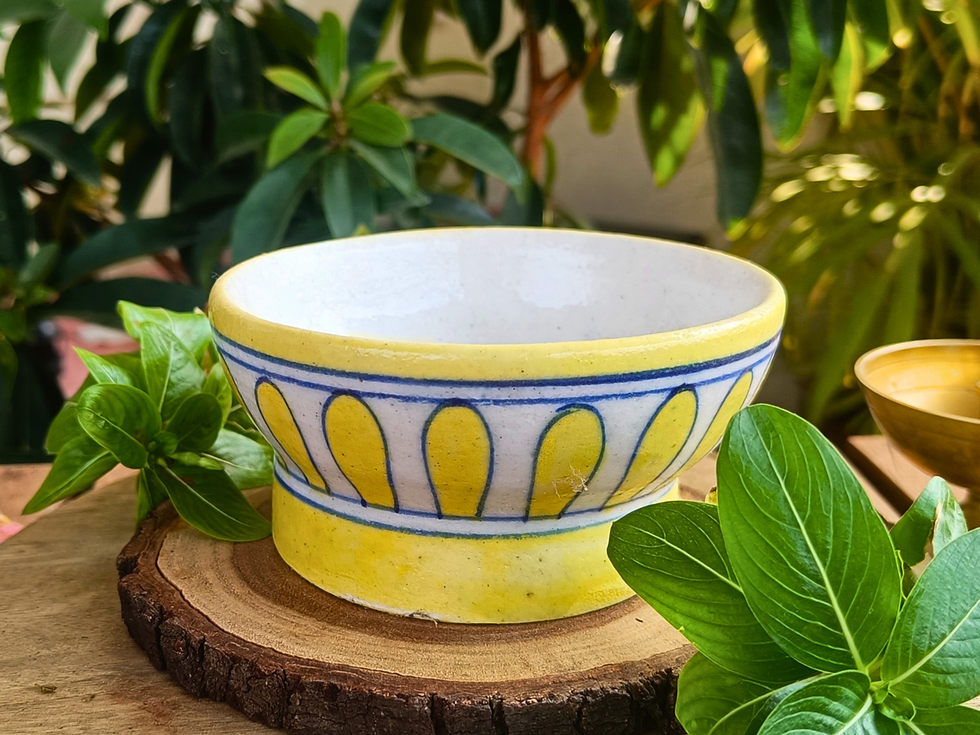 Thumbnail: Hand Painted Ceramic Bowl