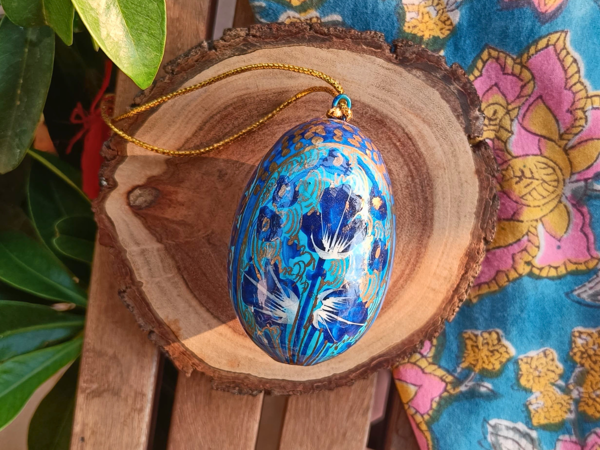 Hand Painted Hanging Ornament