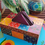 Thumbnail: Hand Painted Tissue Paper Box