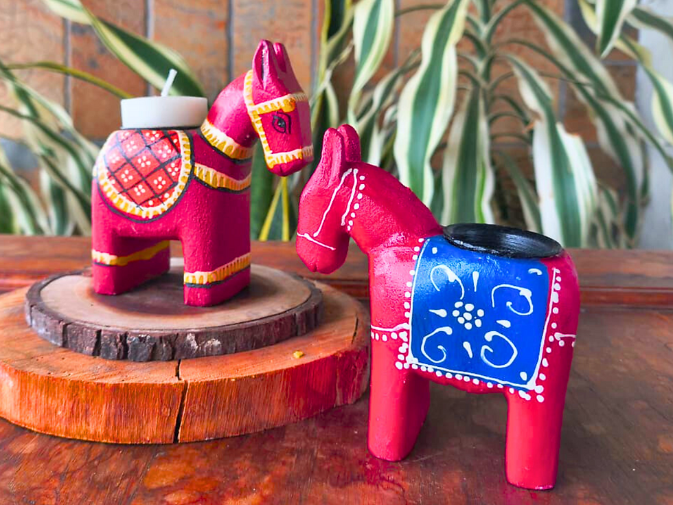 Thumbnail: Painted Horse Holder (Single)