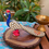 Thumbnail: Medium Blue Metal Animal Showpiece