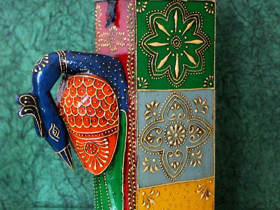 Thumbnail: Peacock Wine Bottle Holder