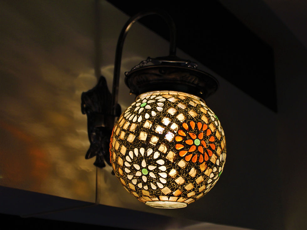 Thumbnail: Antique Wall Lamp