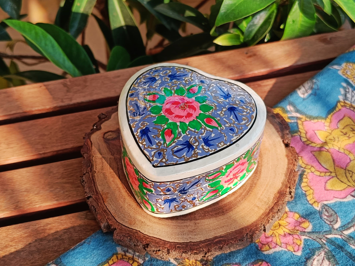 Painted Kashmiri Box