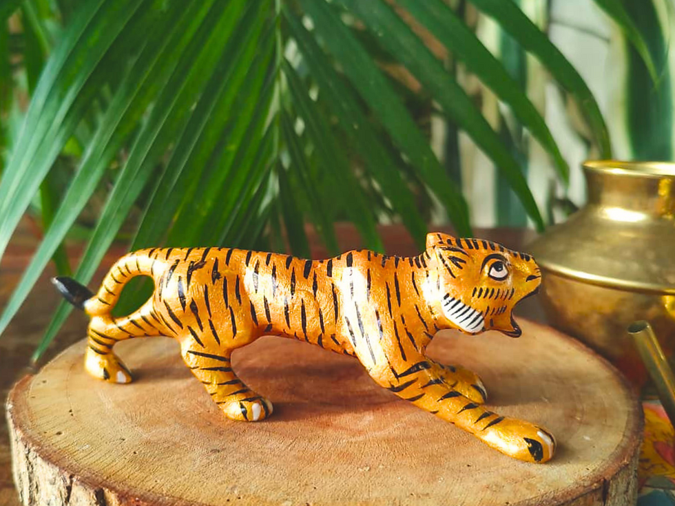 Thumbnail: Big Blue Metal Tiger