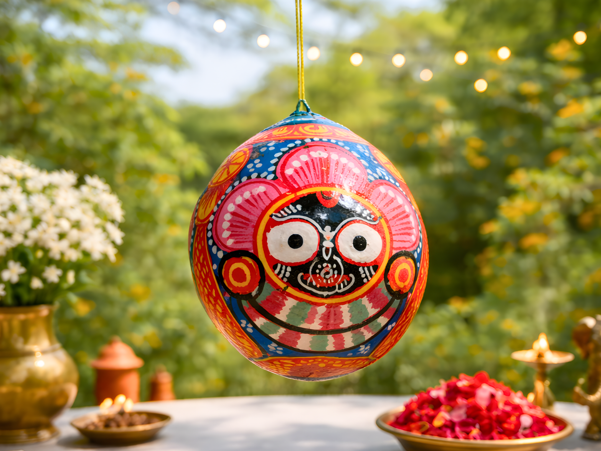 Real Painted Coconut