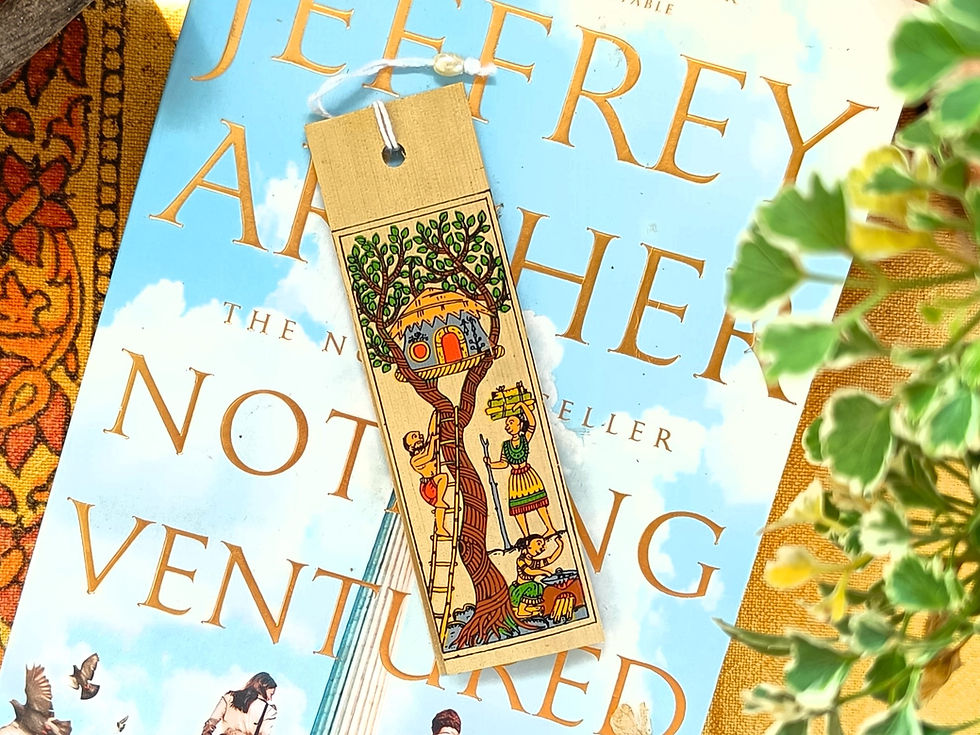 Thumbnail: Palm Leaf Small Bookmark