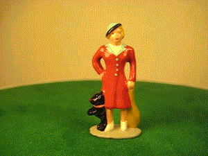 Thumbnail: #1068 - Lady w/Dog