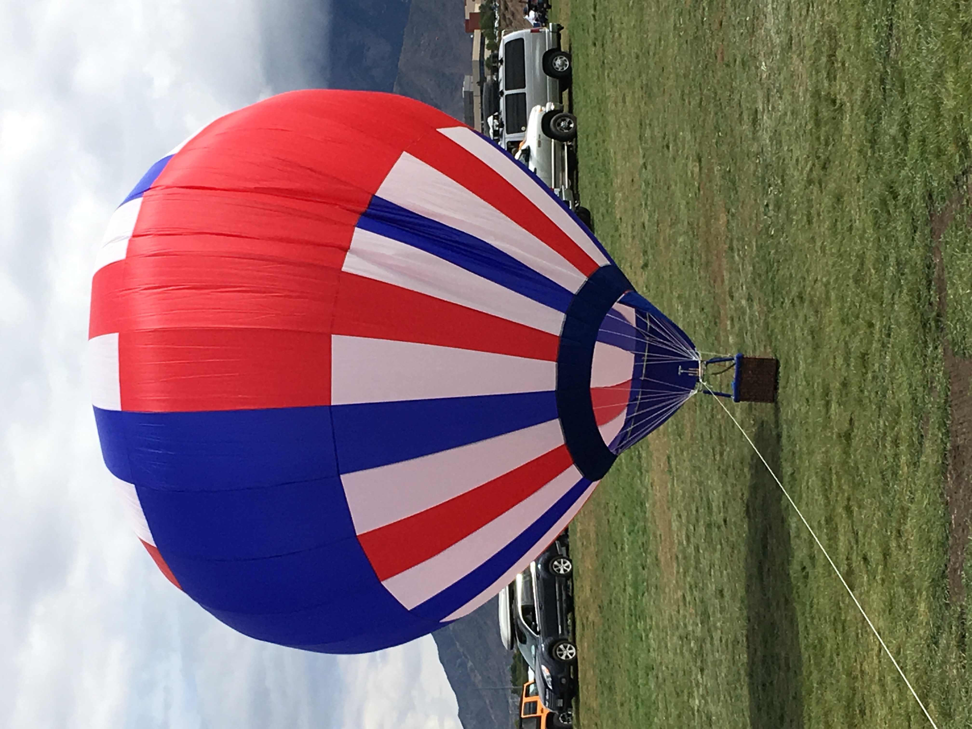 hot air balloon model