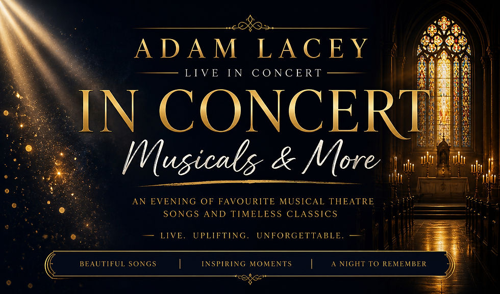 Musicals & More – An Evening with Adam Lacey
