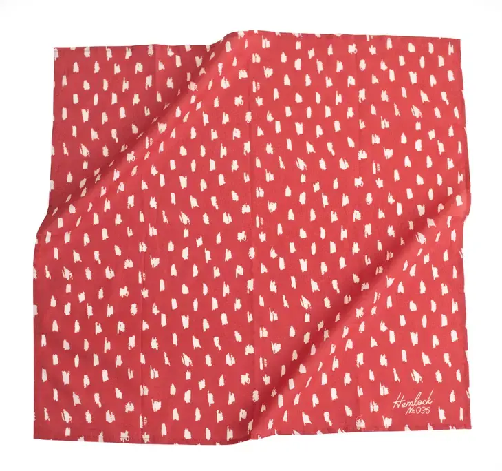 scarlet bandana