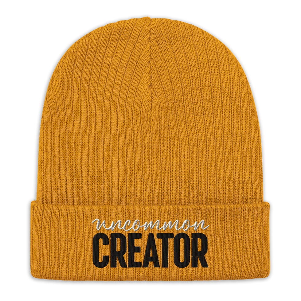 Thumbnail: Uncommon Creator Recycled Cuffed Beanie (Mustard)