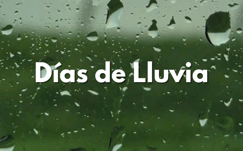 Días de lluvia