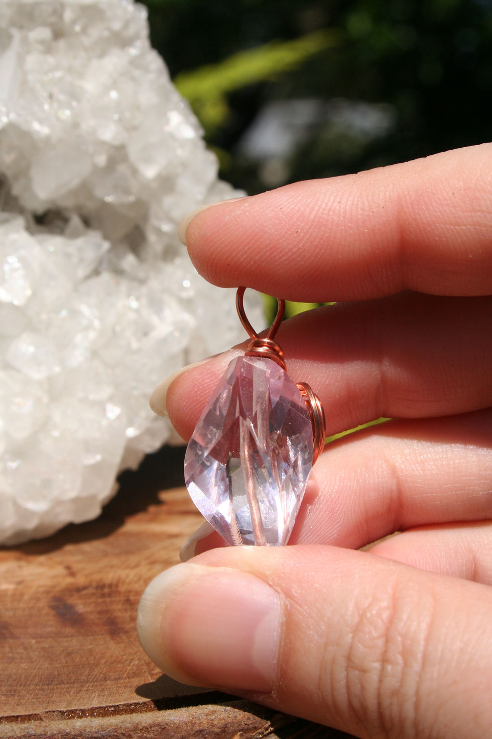 Thumbnail: Faceted Amethyst in Copper