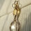 Thumbnail: Amber & Clear Quartz Master Amulet in .925 Sterling Silver