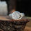 Thumbnail: Rainbow Moonstone Ring in .925 Sterling Silver