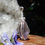 Thumbnail: Amethyst Flame Heirloom Amulet in .925 Sterling Silver