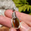 Thumbnail: Gold & Blue Tigers Eye in .925 Sterling Silver