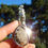 Thumbnail: Ammonite & Green Garnet (Grossularite) in .925 Sterling Silver