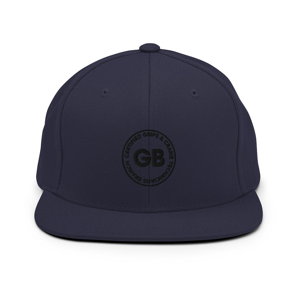Thumbnail: Grips Branch UK Subtle Design Snapback Hat